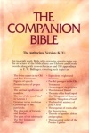 KJV Companion Bible - Hardback Burgundy